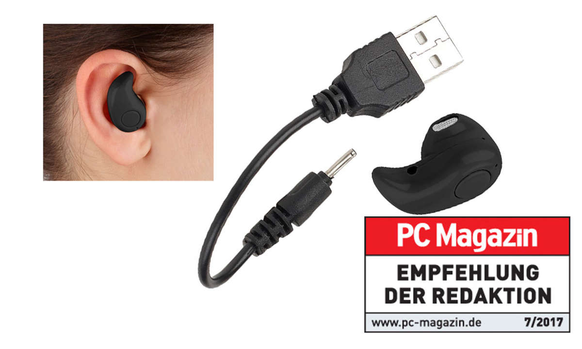Callstel  Winziges Akku-In-Ear-Headset